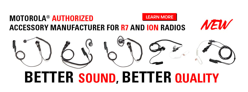 Motorola r7 and ion radio accessories