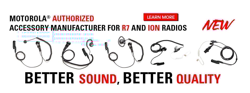 Motorola r7 and ion radio accessories
