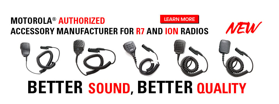 Motorola r7 and ion radio accessories