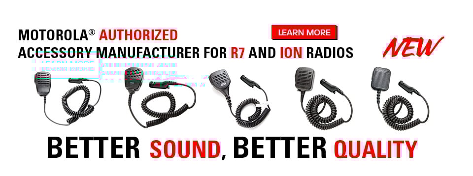 Motorola r7 and ion radio accessories
