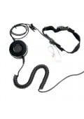 T25 Series Neck Strap Tactical Throat Microphone title=